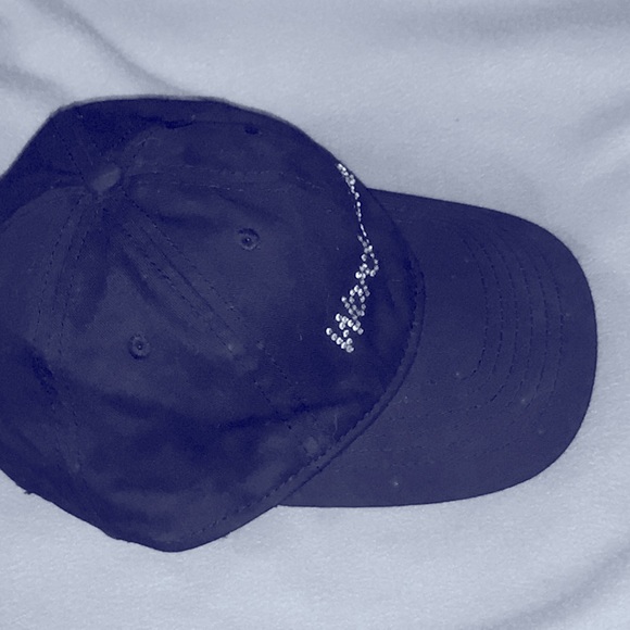 Word of Life Black&Silver Rhinestone Baseball Hat - Picture 4 of 11